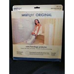 SEAL TIGHT Original Cast Bandage Protector Waterproof Adult Wide Short Leg 24”
